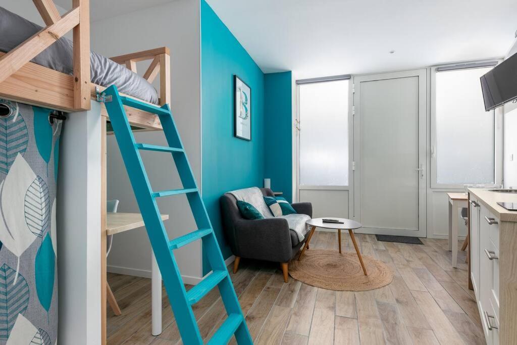 Le Reve Bleu Apartment เบรสต์ ภายนอก รูปภาพ